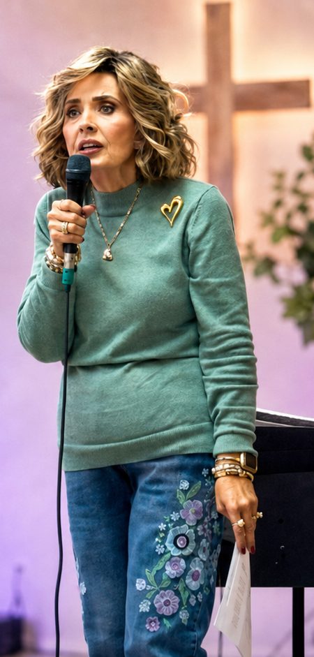 Gwen speaking
